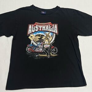Vintage Australia Kangaroo Biker Shirt